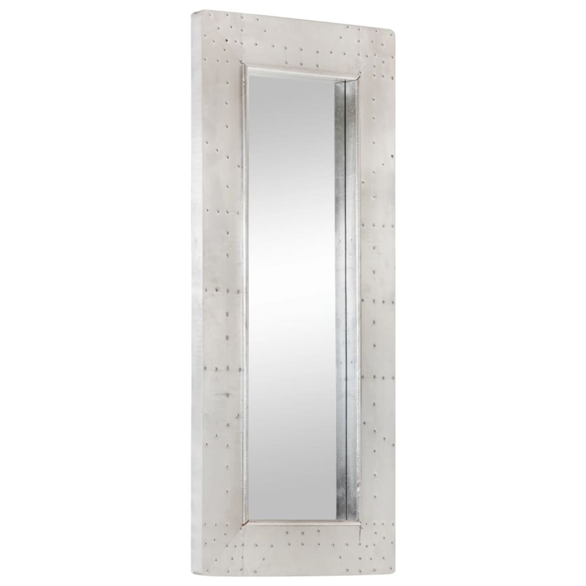 vidaXL Lustro ścienne w stylu Aviator, 110x50 cm, metalowe