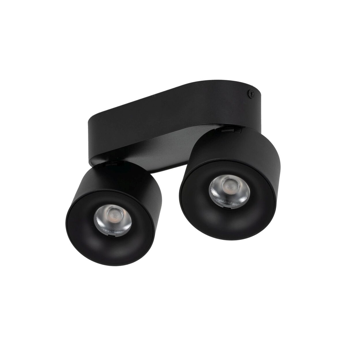 Lampa reflektor LED 20W TK Lighting SPARK DUO BLACK CCT czarny spot podwójny regulowany 18164