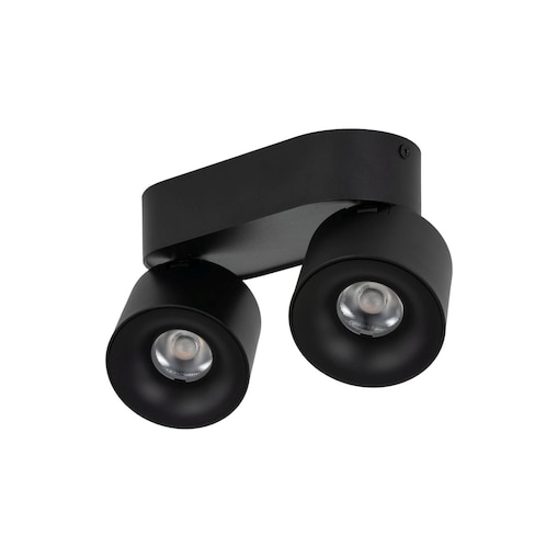 Lampa reflektor LED 20W TK Lighting SPARK DUO BLACK CCT czarny spot podwójny regulowany 18164