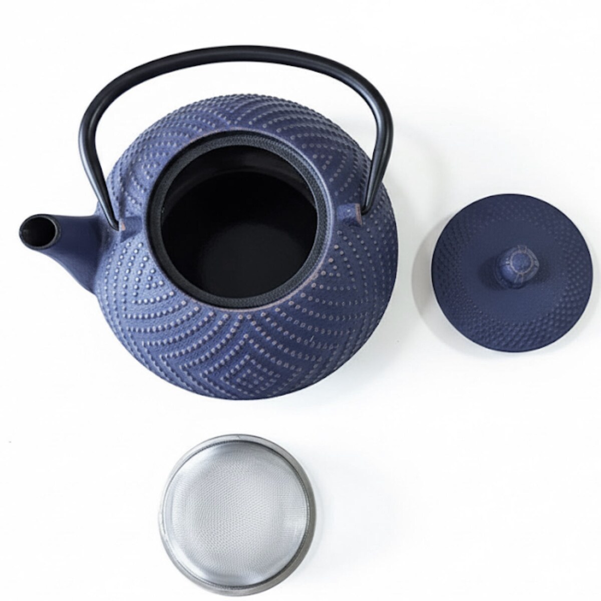 Czajnik żeliwny z zaparzaczem KAMIN, 900 ml