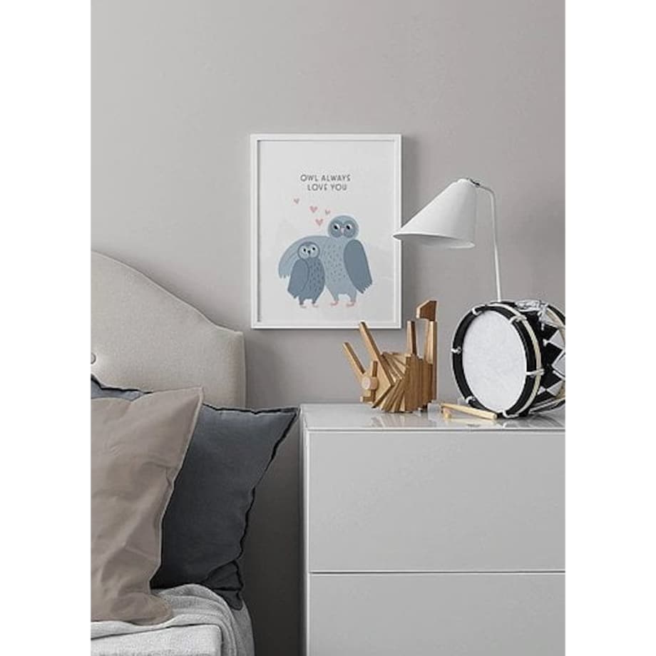 Poster Story, Plakat, Obraz - Owl Always Love You, wymiary 21 x 30 cm