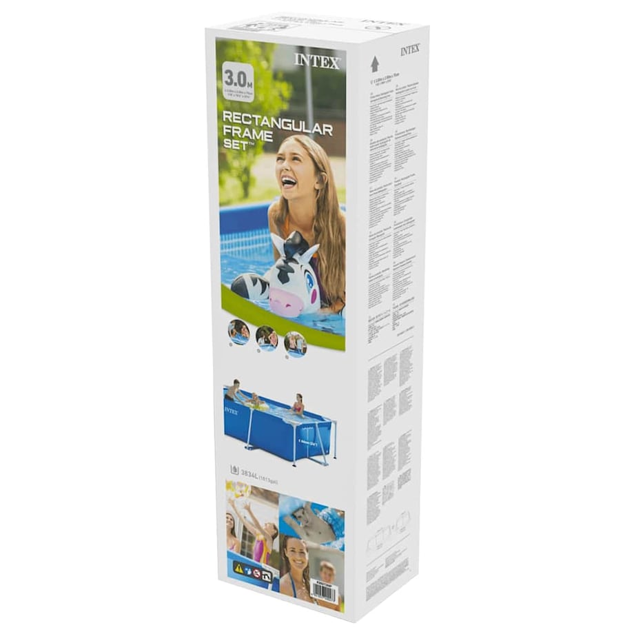 Intex Basen Rectangular Frame, 300 x 200 x 75 cm, 28272NP