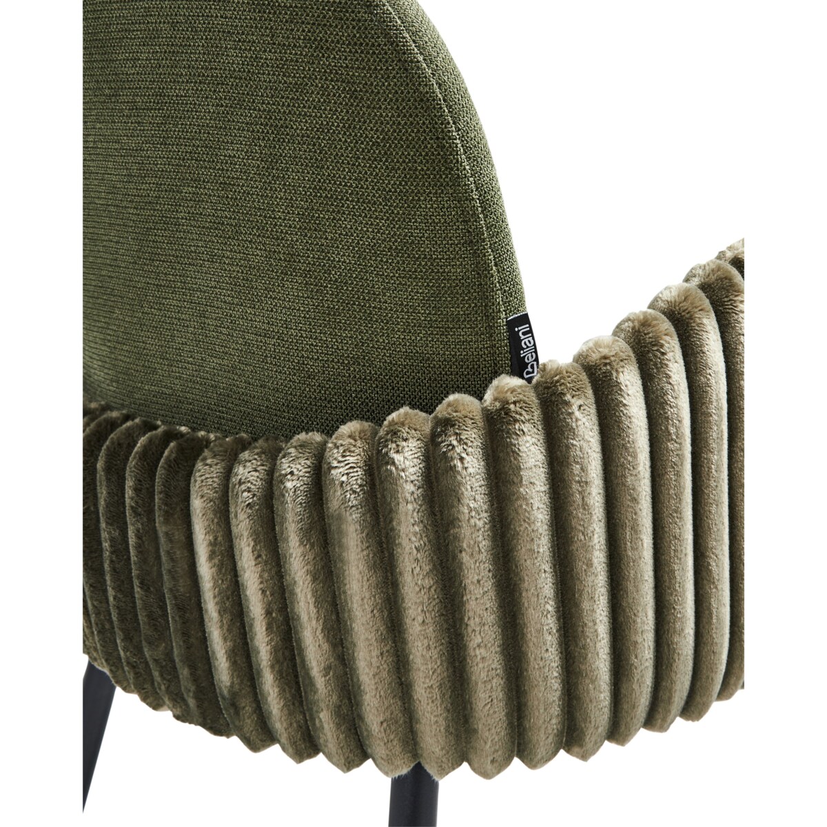 Zestaw 2 krzeseł do jadalni AMITY Zielony