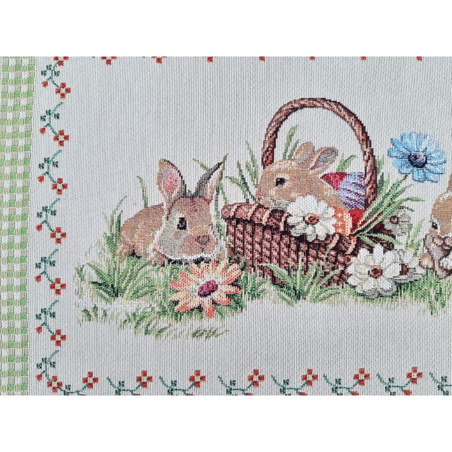 Serwetka Wielkanocna Na Stół Do Koszyczka Ozdobna Dekoracyjna 40X50 Cm