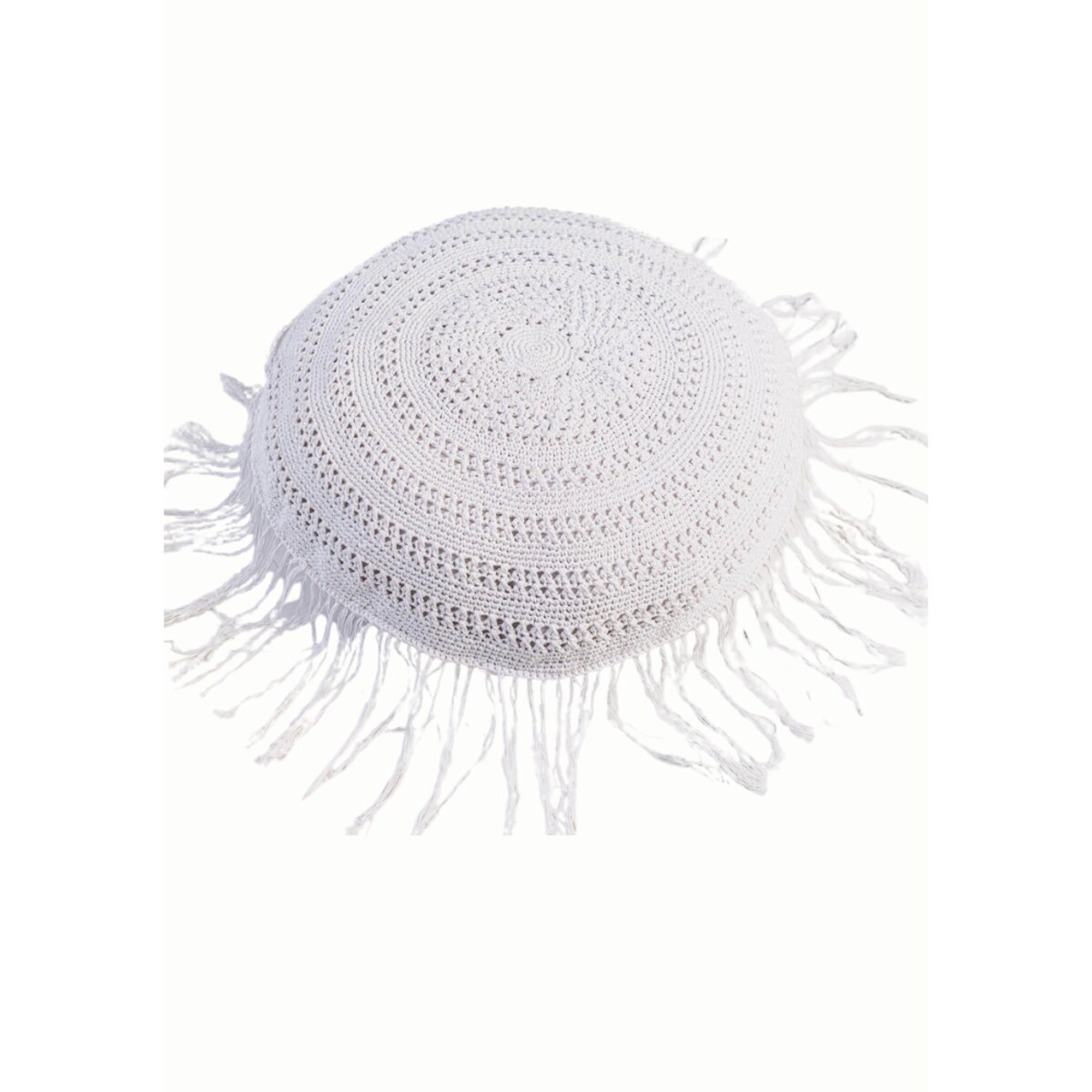 PODUSZKA MAKRAMA OKRĄGŁA