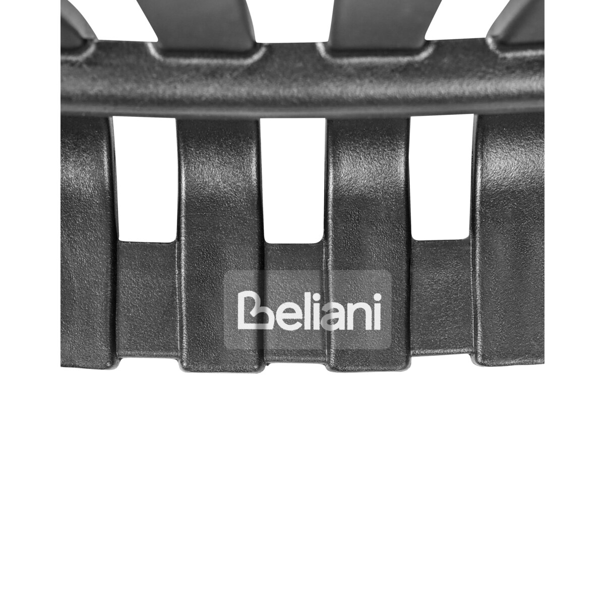 Zestaw 4 krzeseł ogrodowych ARICCIA Czarny