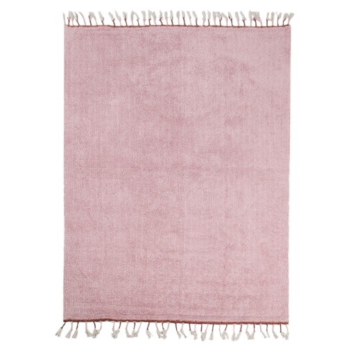Dywan bawełniany 140 x 200 cm różowy CAPARLI