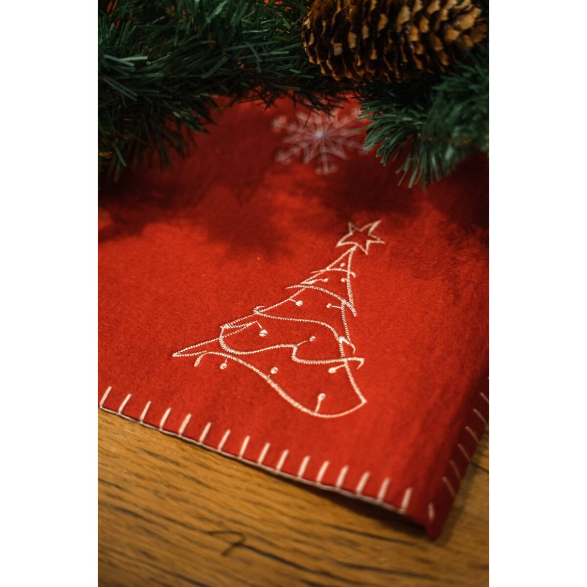 Filcowy bieżnik na stół, 30 x 120 cm