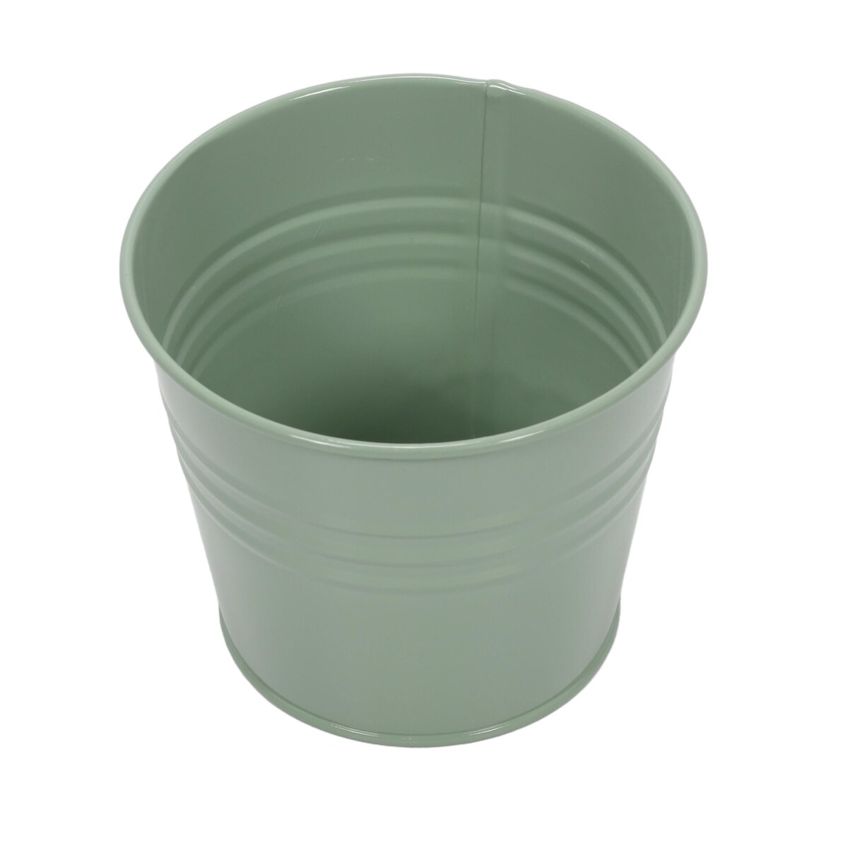 Cynkowa osłonka na doniczkę, 13 x 11 cm