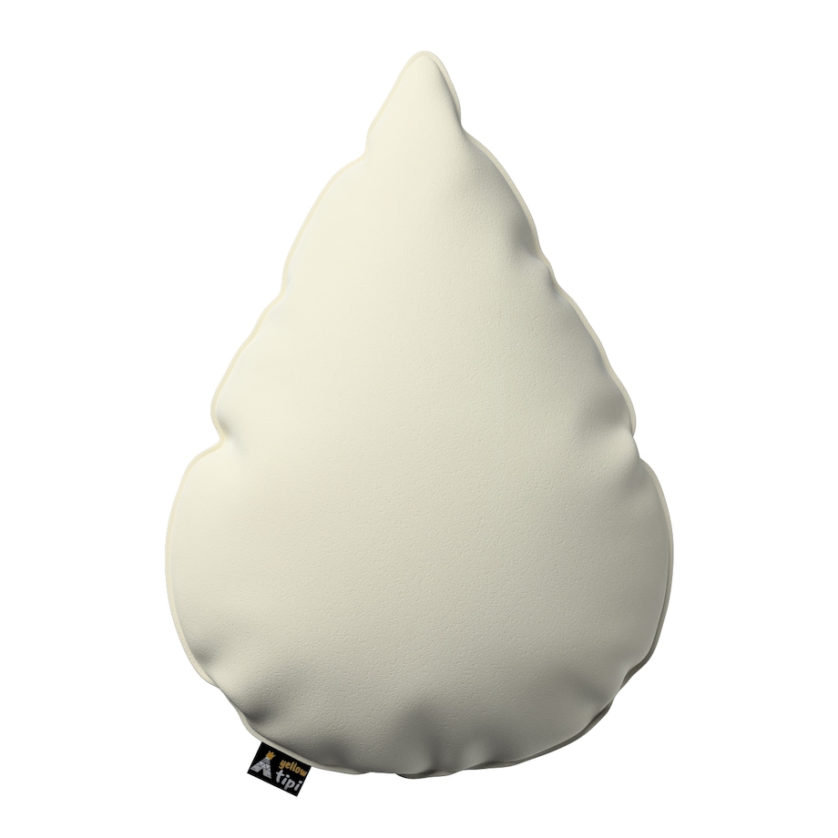 Poduszka Sweet Drop, śmietankowa biel, 55x15x35cm, Posh Velvet