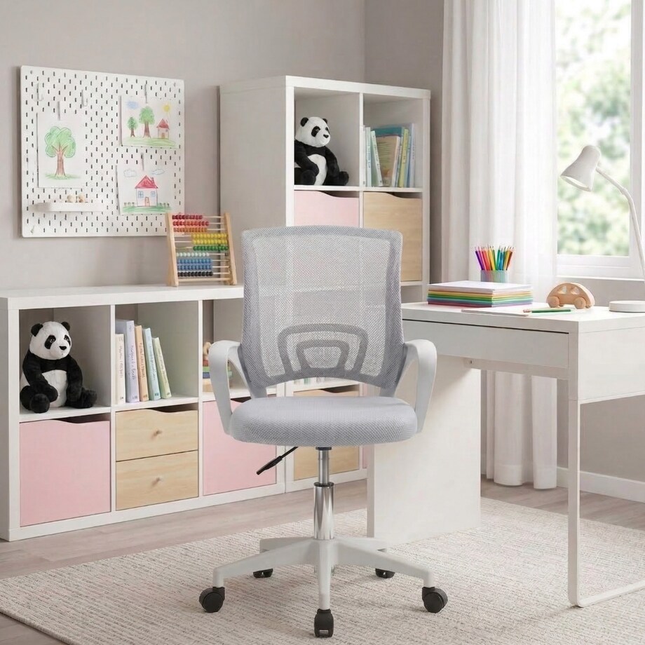 Krzesło biurowe fotel obrotowy Z30 regulowany ergonomiczny młodzieżowy