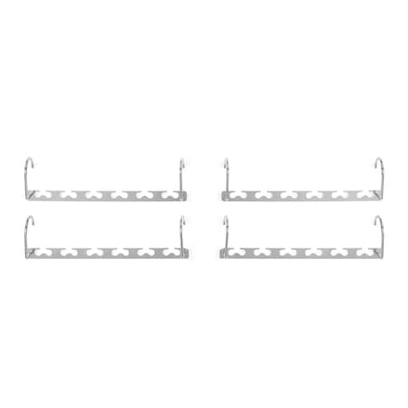 Zestaw 4 uchwytów na wieszaki Rayen