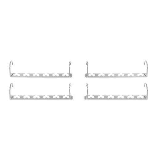 Zestaw 4 uchwytów na wieszaki Rayen