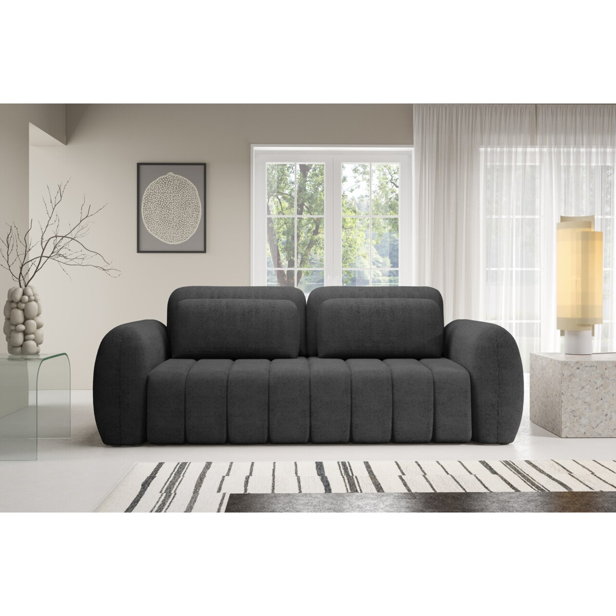 Sofa CONTII premium z funkcją spania Kolor: Quelle 92