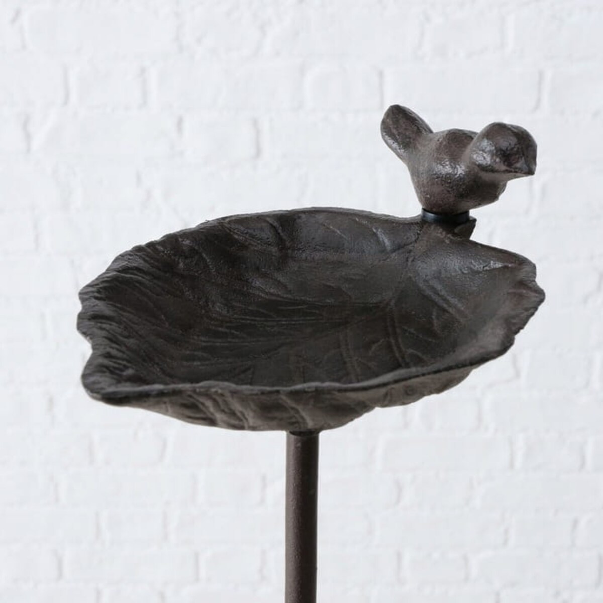 Stylowe Poidełko Ogrodowe dla Ptaków Żeliwne Karmnik Wanienka Ozdobne Ogród