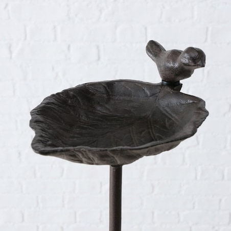 Stylowe Poidełko Ogrodowe dla Ptaków Żeliwne Karmnik Wanienka Ozdobne Ogród