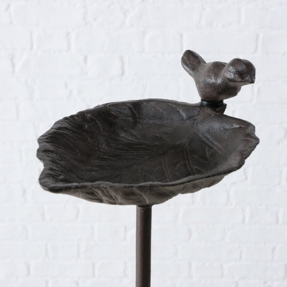 Stylowe Poidełko Ogrodowe dla Ptaków Żeliwne Karmnik Wanienka Ozdobne Ogród