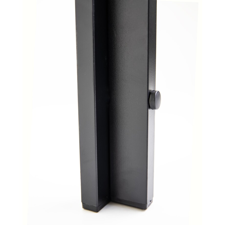 Stół ogrodowy z aluminium czarny