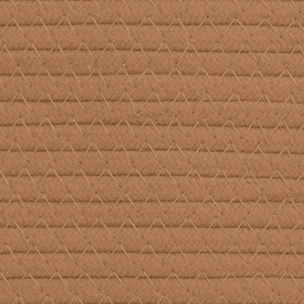 vidaXL Kosz do przechowywania, brązowy, Ø40x35 cm, bawełna