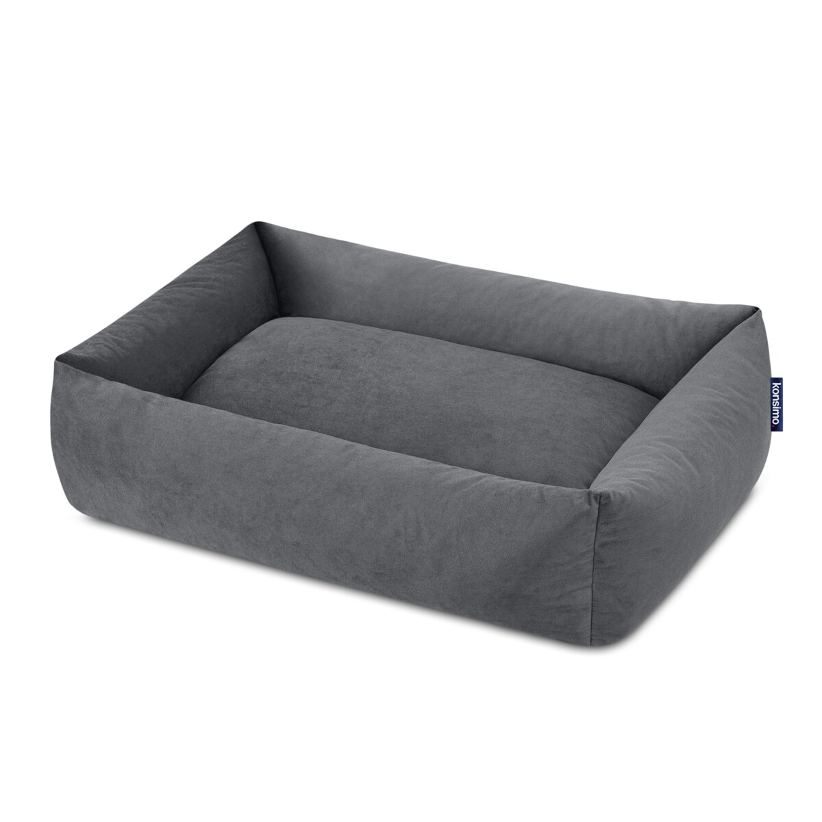 KONSIMO CANINI Legowisko dla małej rasy psa, szary