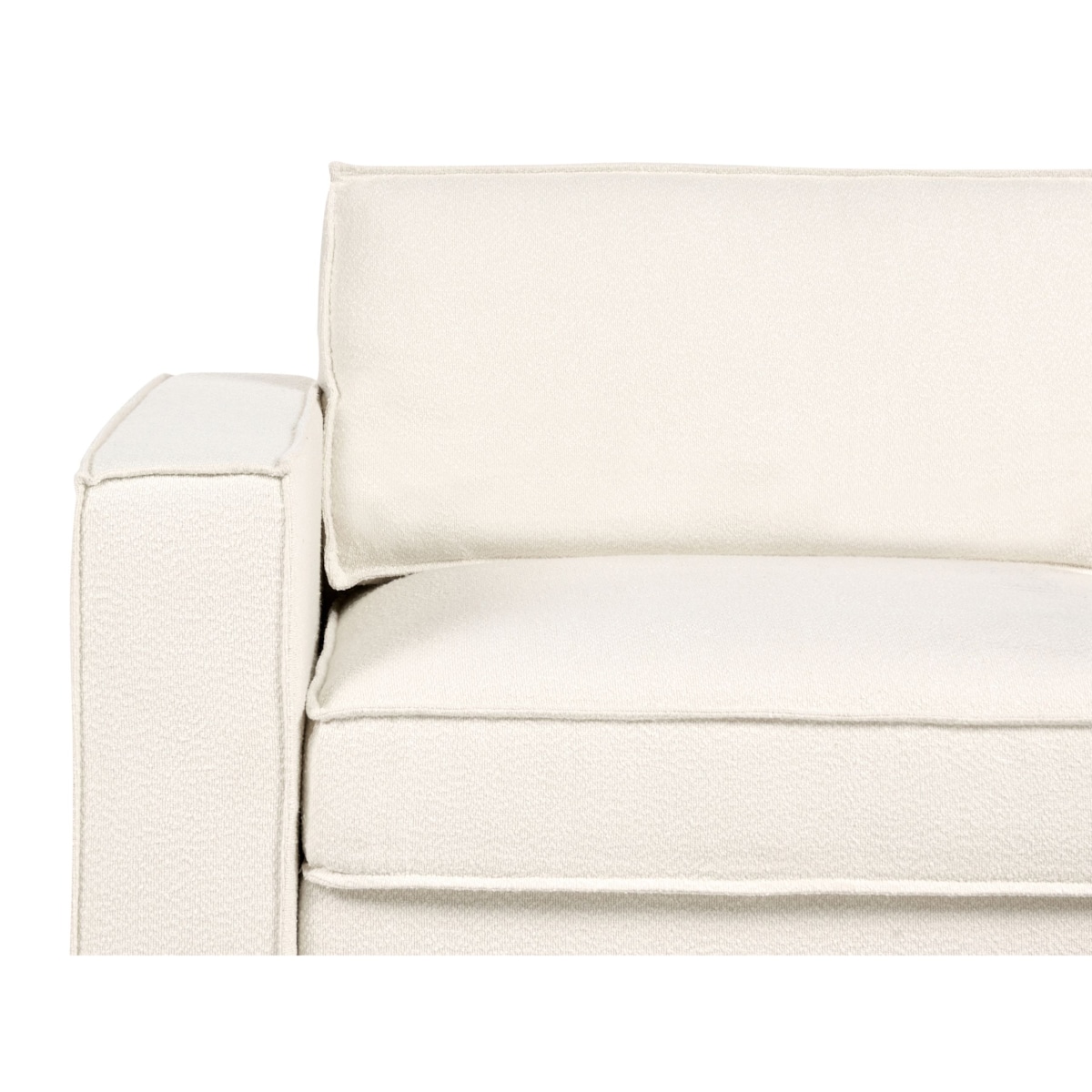 Narożnik KOLDING Boucle Jasnobeżowy Lewostronny