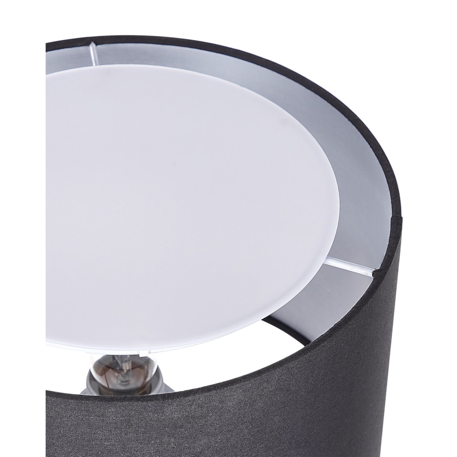 Lampka nocna metalowa czarna BALDWIN