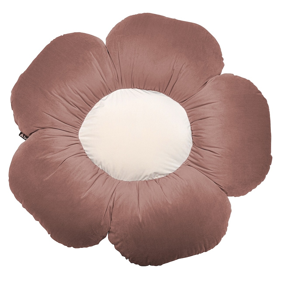 Poduszka kwiatek Mia II, zgaszony koral, 45 cm, Posh Velvet