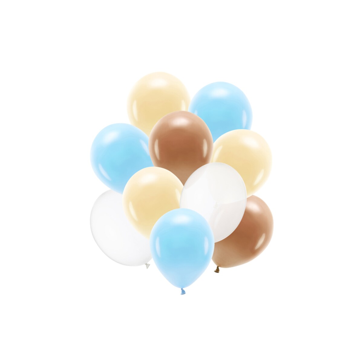 Zestaw balonów lateksowych, mix (1 op. / 10 szt.)
