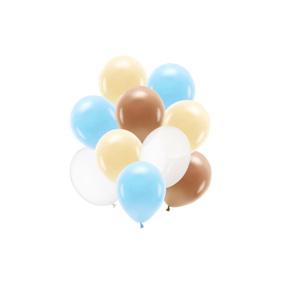 Zestaw balonów lateksowych, mix (1 op. / 10 szt.)