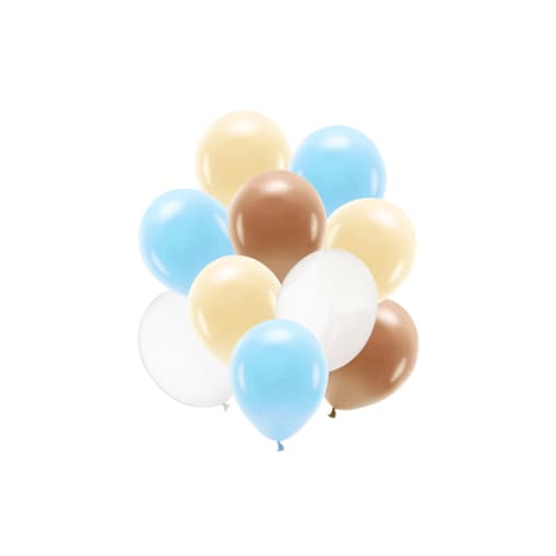 Zestaw balonów lateksowych, mix (1 op. / 10 szt.)