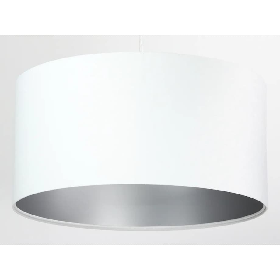 Lampa wisząca HOME 60 biała/srebrna