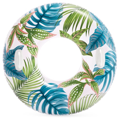 Koło dmuchane plażowe do pływania liście z uchwytami 97 cm Intex 58263-10