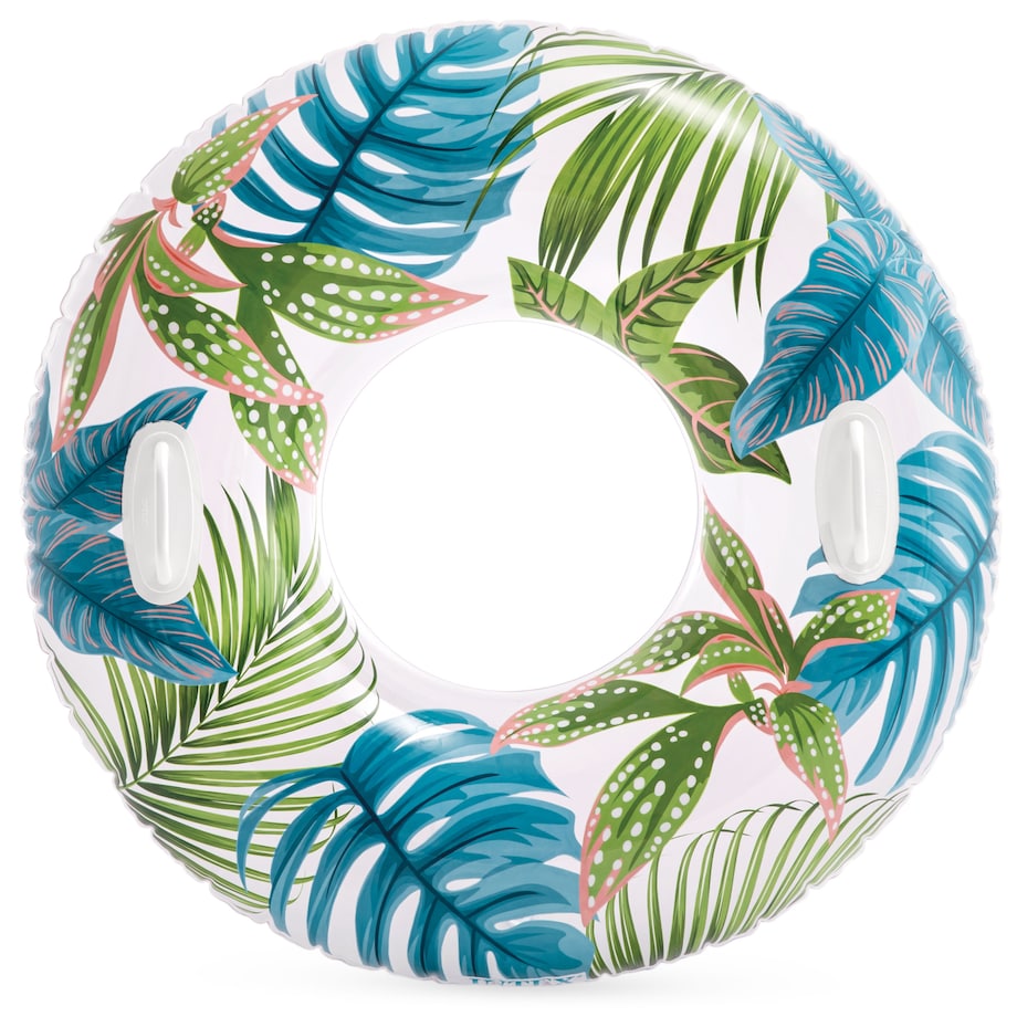 Koło dmuchane plażowe do pływania liście z uchwytami 97 cm Intex 58263-10