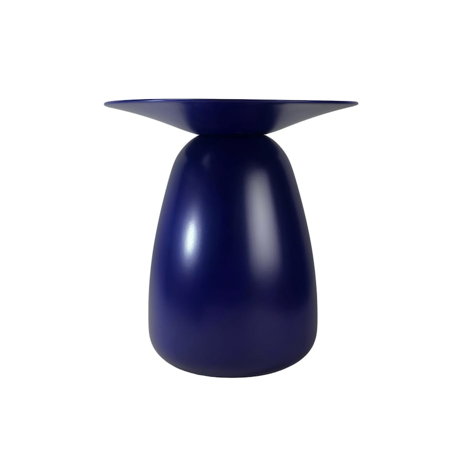 Stolik drewniany różne kolory Baobab 34, kolor granat szlachetny