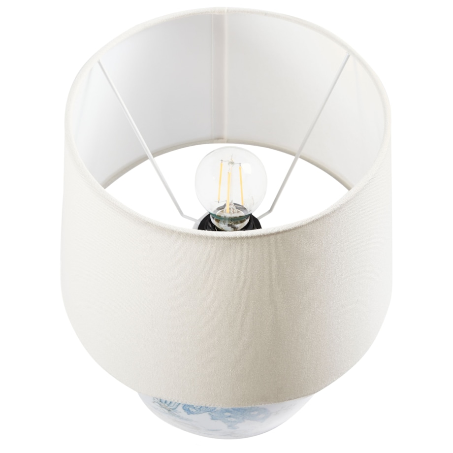 Lampa stołowa JAMAPA Porcelana Biały