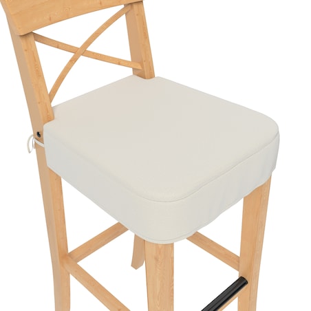 Siedzisko na krzesło barowe Ingolf, jasno szary welwet, krzesło barowe Ingolf, Ingrid