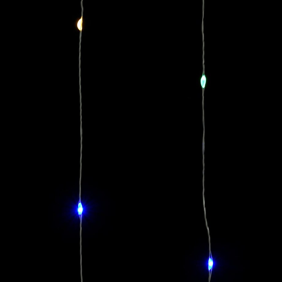 vidaXL Lampki LED, 300 diod, kolorowe, 30 m