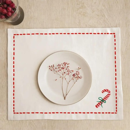 Podkładki świąteczne - Minimalistyczna laska