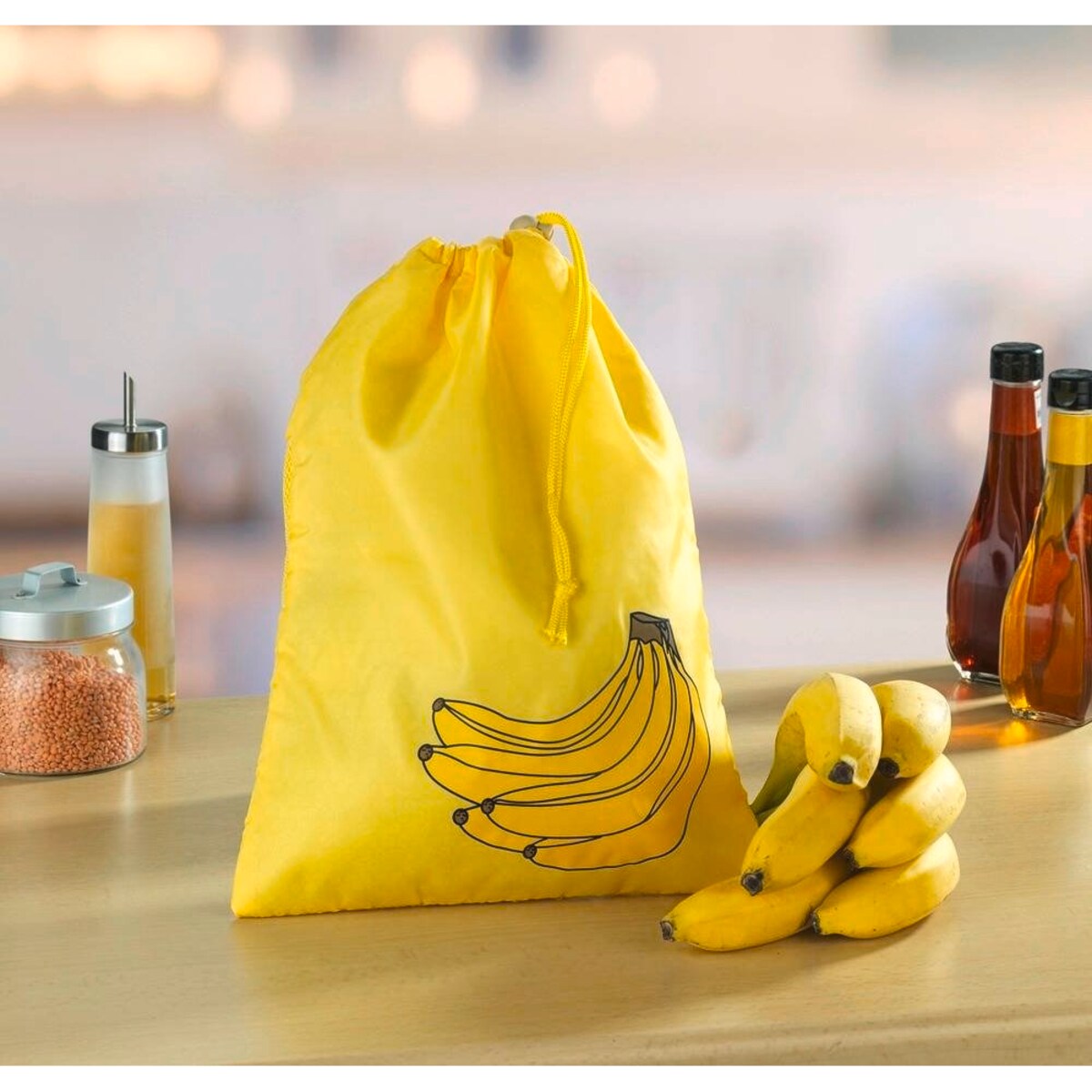 Torba do przechowywania bananów, poliester