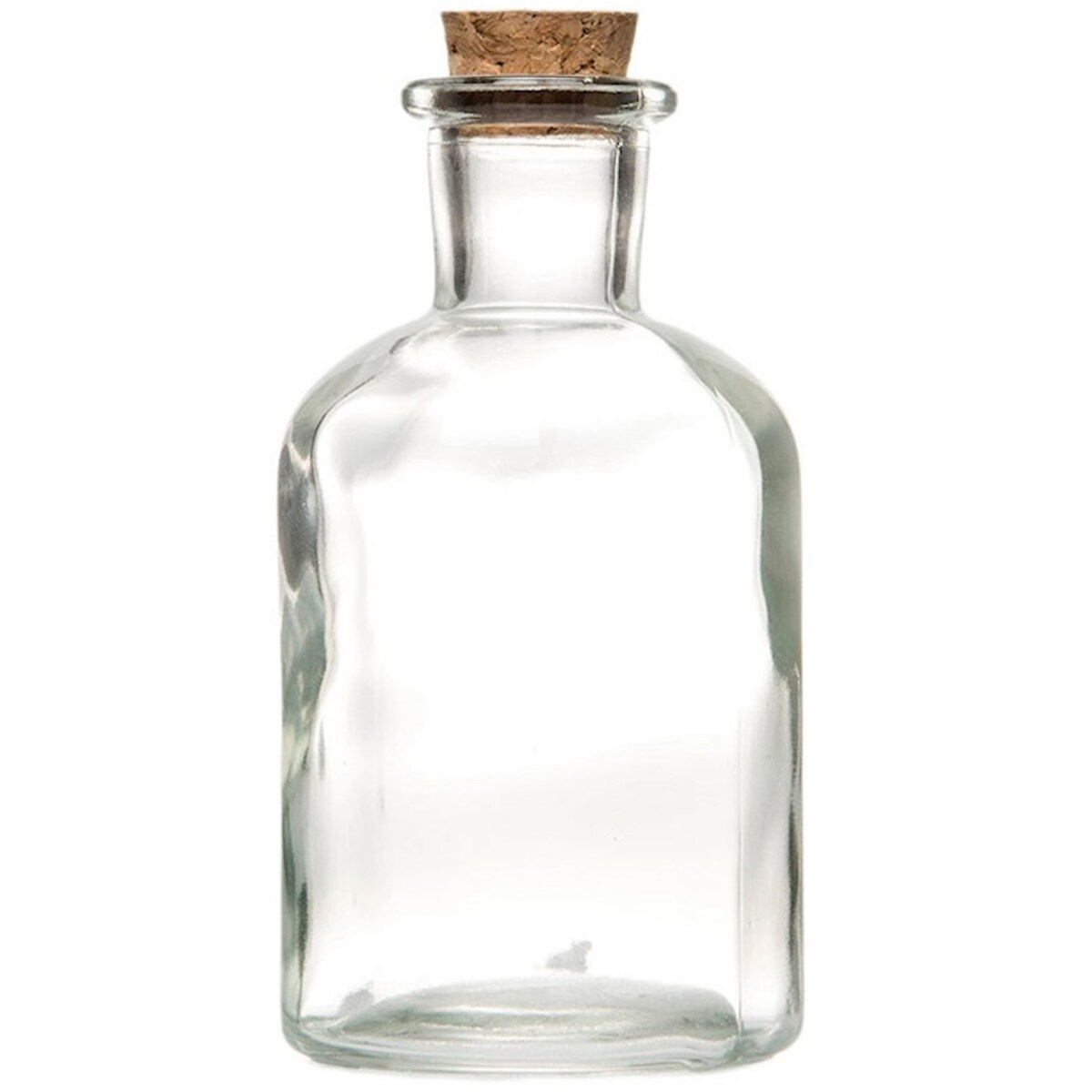 BUTELKA SZKLANA Z KORKIEM 150ml PRZEZROCZYSTA KUCHENNA SZKŁO POJEMNIK