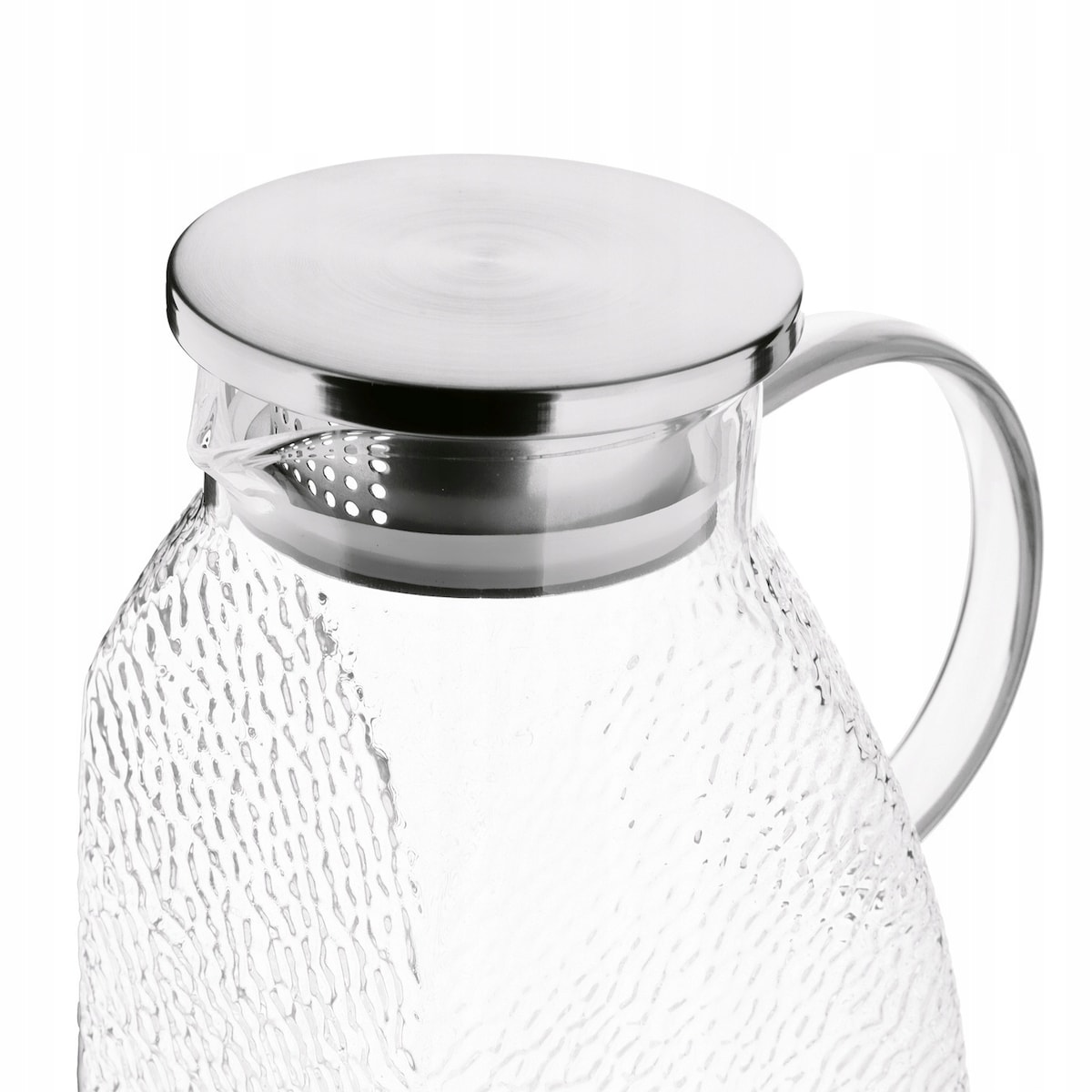 Dzbanek SZKLANY DO LODÓWKI 1,5 L na napoje soki kompot herbata lemoniada