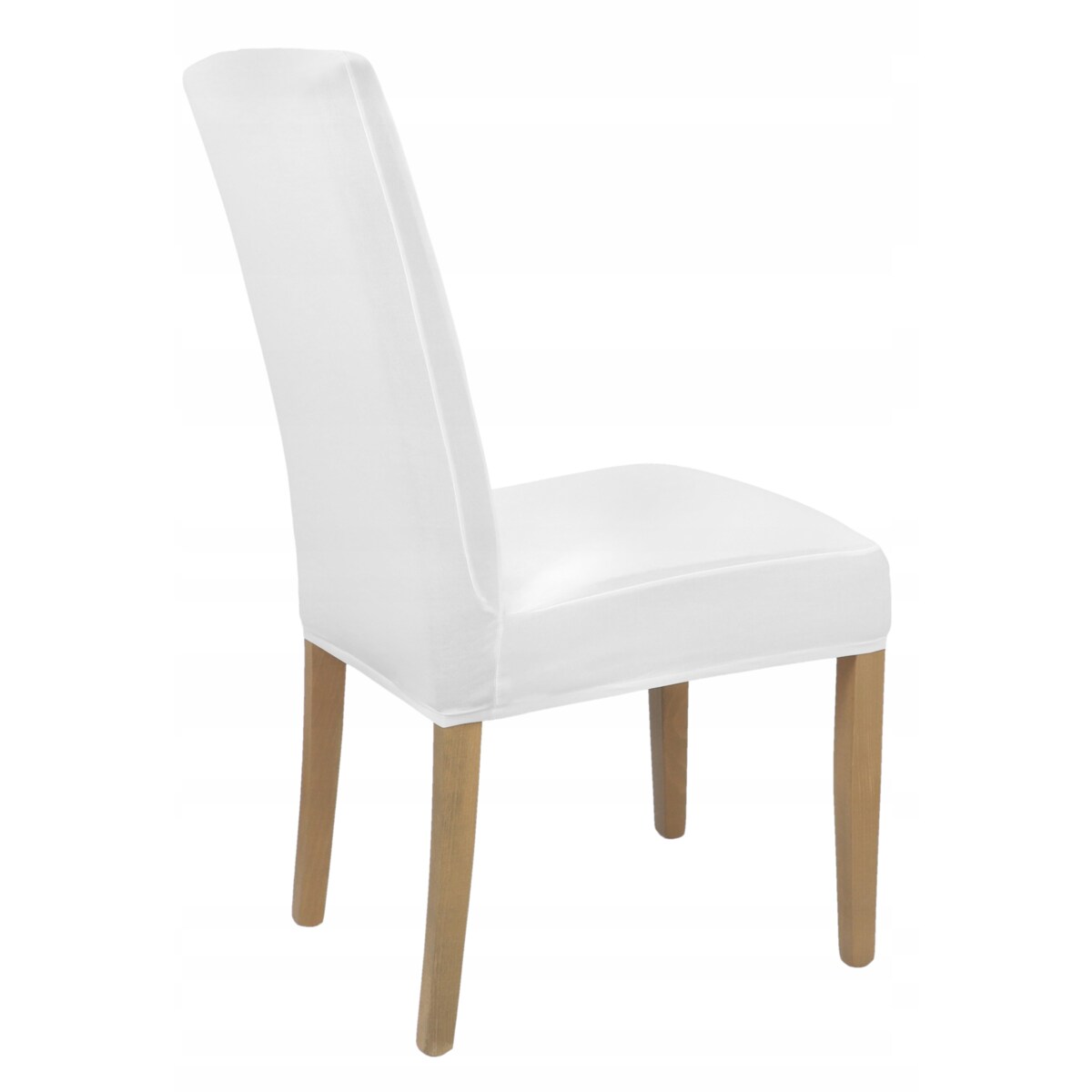 POKROWIEC NA KRZESŁO BIAŁY ELASTYCZNY [21F]