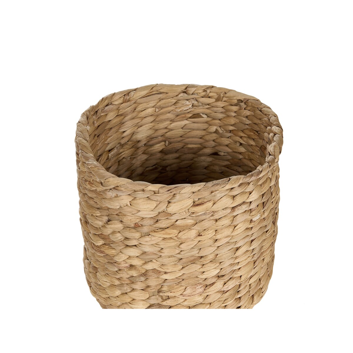 Zestaw 3 koszy na kwiaty z hiacyntu wodnego jasny RONQUIL