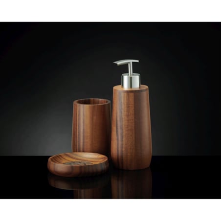 Kleine Wolke Acaia Kubek łazienkowy brązowy