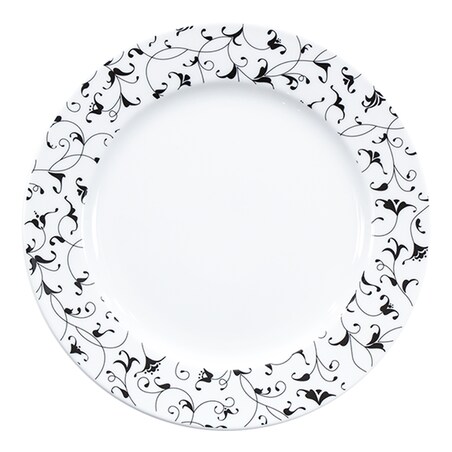 Zestaw obiadowo-kawowy dla 6 osób 30 el. Cosmopolitan Oriental Czarny G141