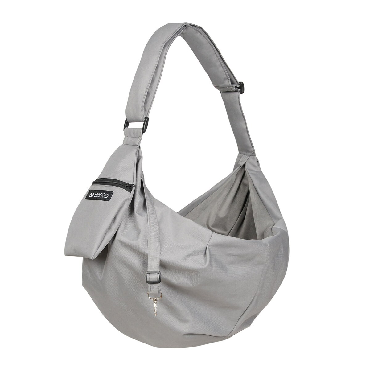 Animood Torba/transporter Daisy rozmiar: uniwersalny, kolor: szary , materiał:kodura/welur