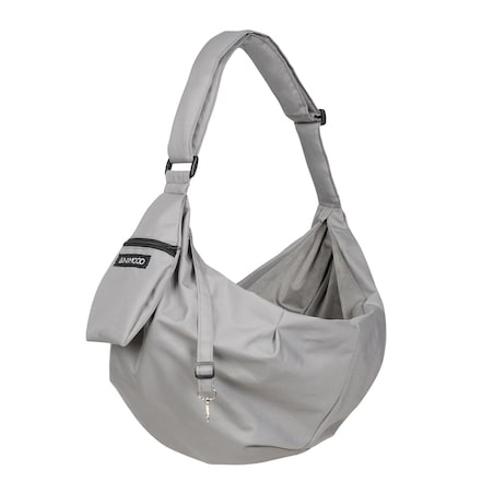 Animood Torba/transporter Daisy rozmiar: uniwersalny, kolor: szary , materiał:kodura/welur