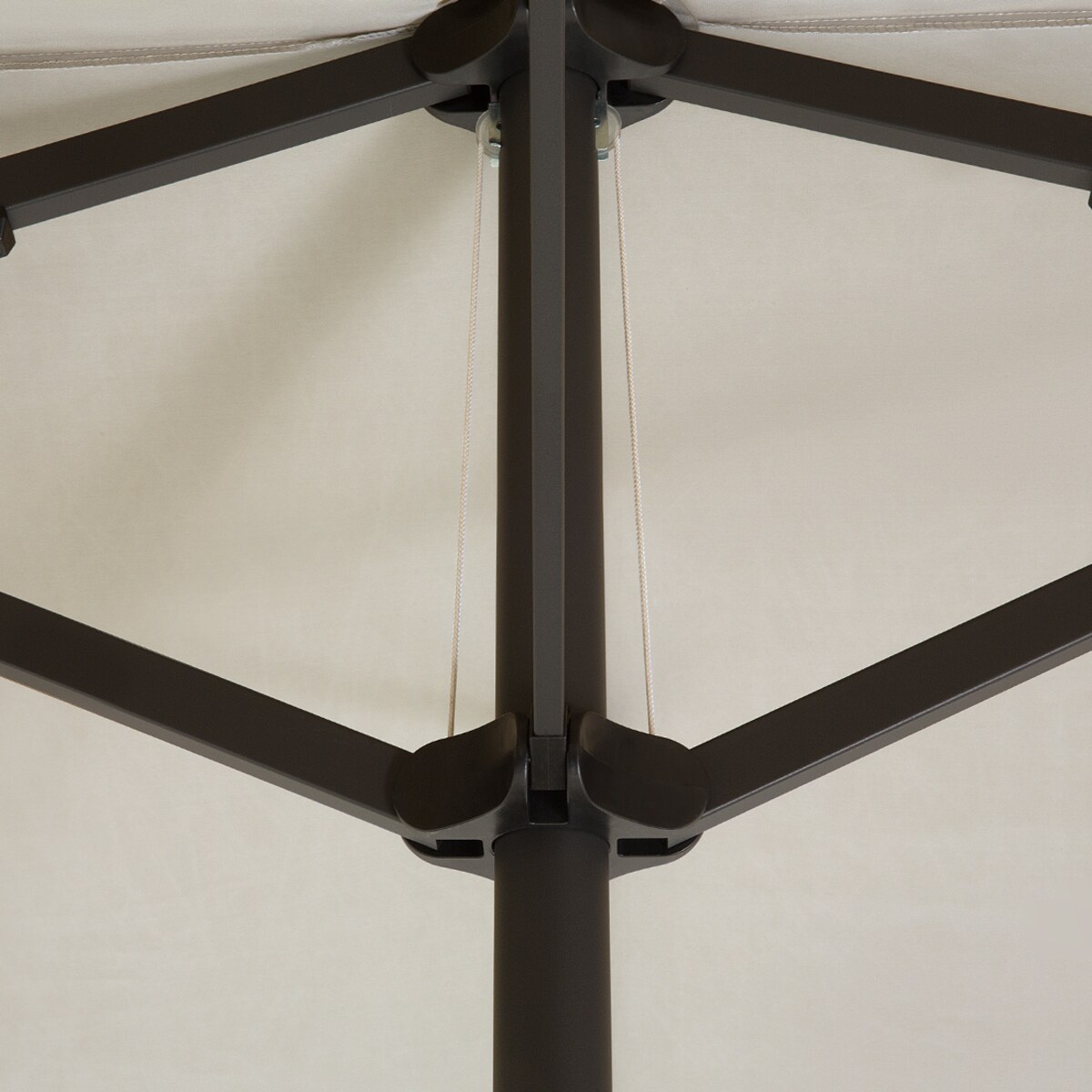 Parasol ogrodowy 460 cm SIBILLA Beżowy
