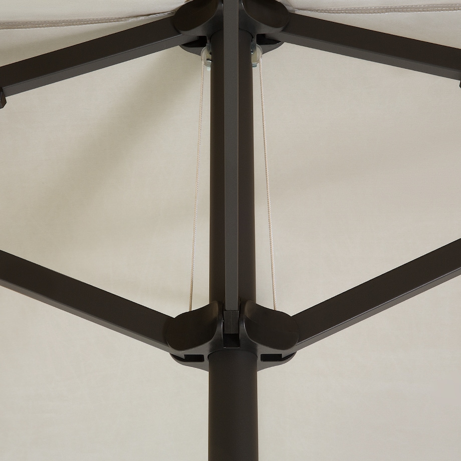 Parasol ogrodowy 460 cm SIBILLA Beżowy