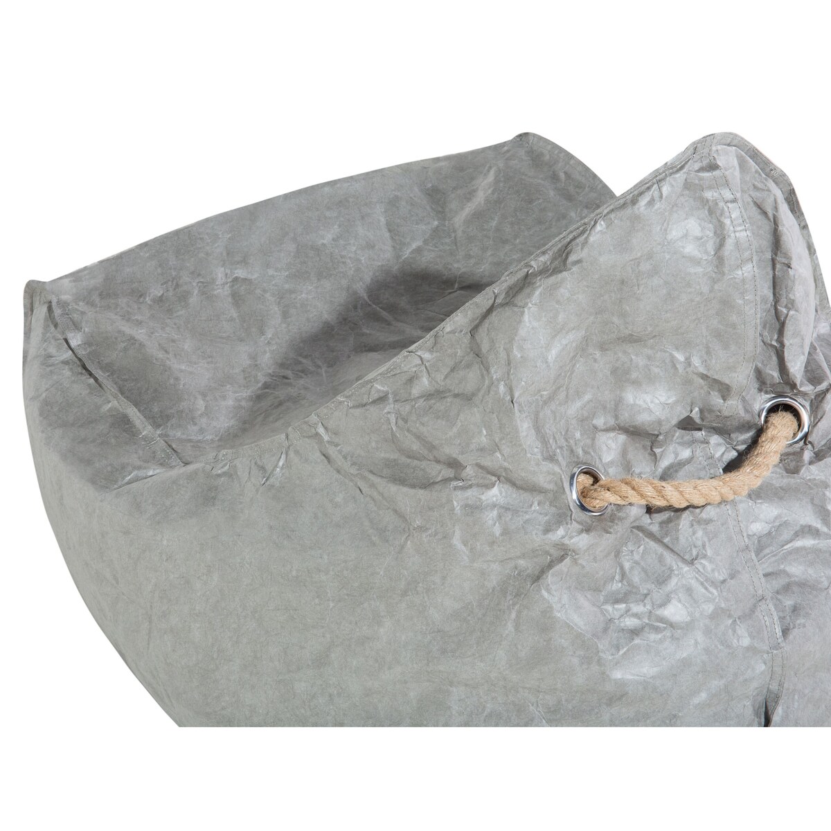 Fotel worek 200 L DROP 63 cm 75 cm Jasnoszary